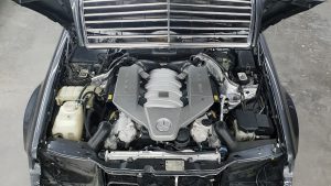1991 Mercedes 500E with a 6.2 L M156 V8