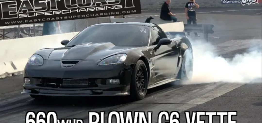 blown c6 corvette