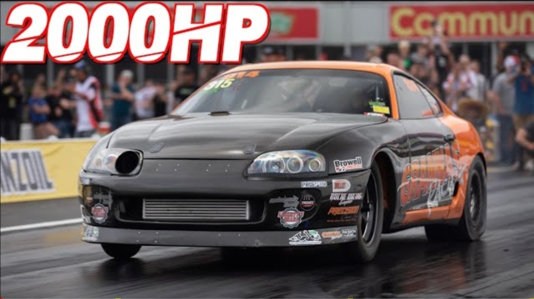 2000HP Supra on 80PSI - Quickest Manual Car on the Planet! (208MPH in 7