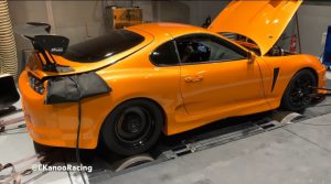 EKanooRacing's 2033 WHP Street Supra on Dyno