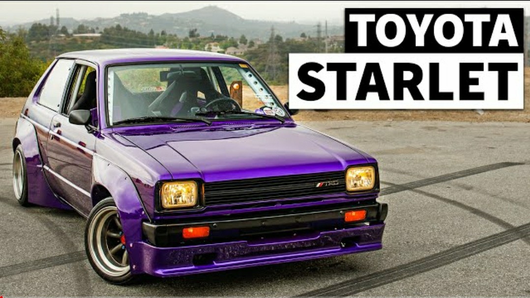 Restored Widebody Toyota Starlet With TRD Race Motor is 