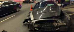 R35 GT-R Loses control