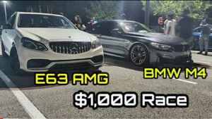 E63 AMG CALLS OUT BMW M4