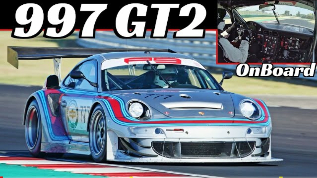 Porsche 997 GT2 Turbo RSR WideBody EPIC Turbo Whistle & Blow Off Valve Sound, Onboard Misano