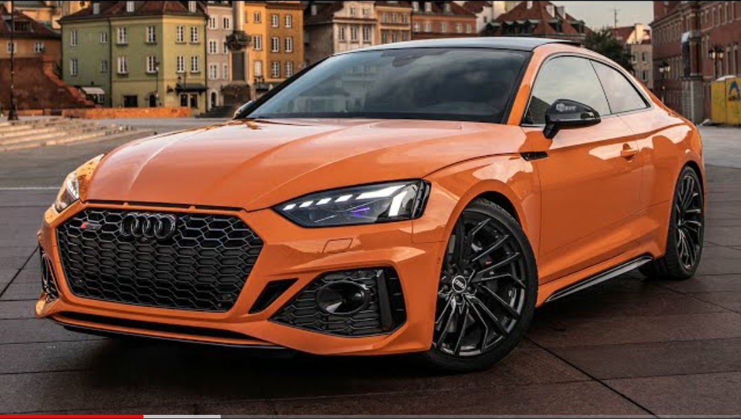 Audi rs5 Orange