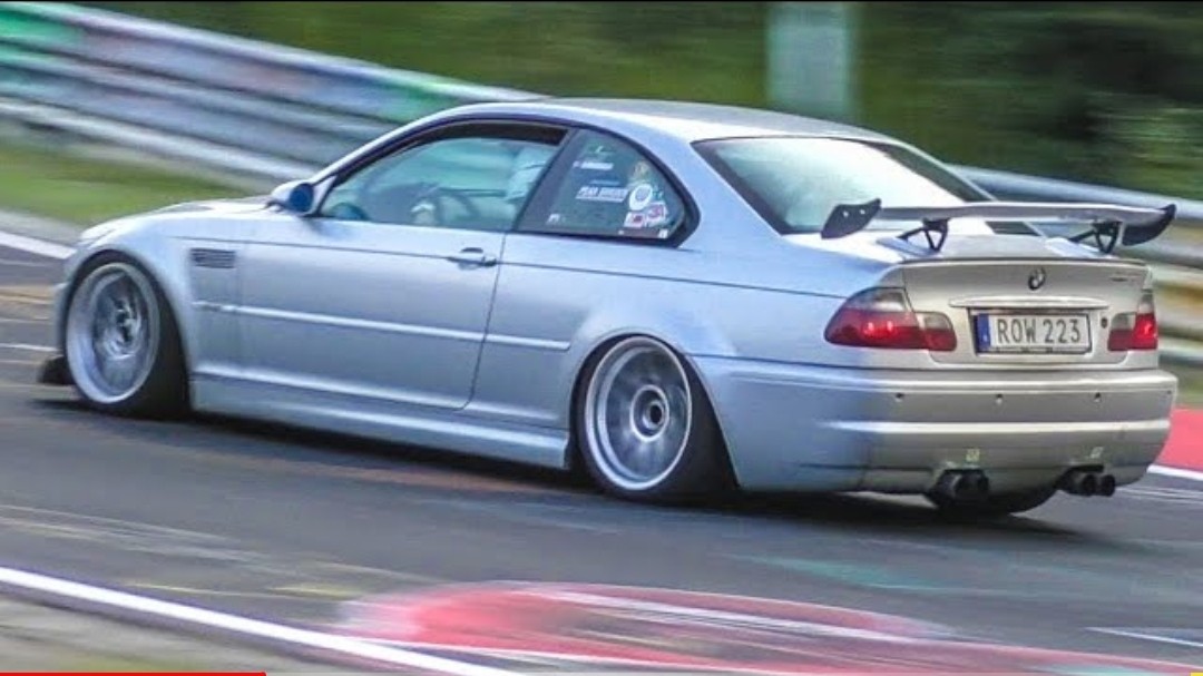 CRAZY Single Turbo E46 M3 on the Nurburgring! Turbo and Stance