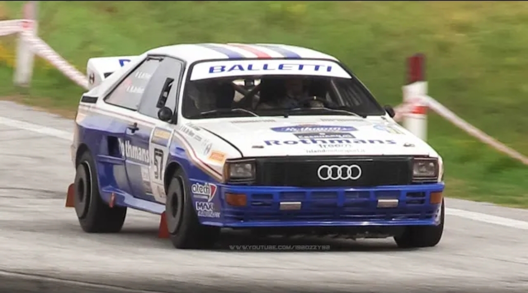 Audi Quattro A2 Rally Group B: 5-Cylinder Engine & Turbo Sound!