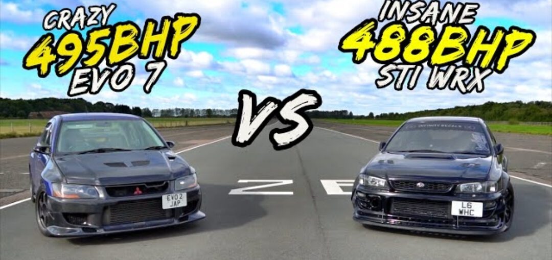 MITSUBISHI EVO 7 VS IMPREZA WRX STI