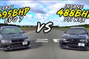 MITSUBISHI EVO 7 VS IMPREZA WRX STI