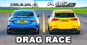 AMG A45 S v Alfa Romeo Giulia QV