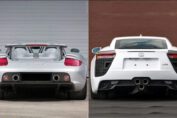 Lexus LFA vs Porsche Carrera GT