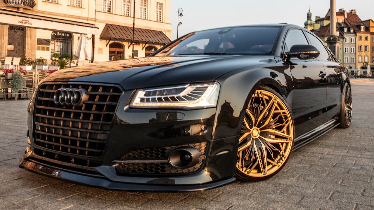 INSANE! 1000NM AUDI S8 (D4) PLUS WHEELSPIN ON ALL FOUR! Murdered out
