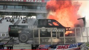 Diesel explodes on dyno