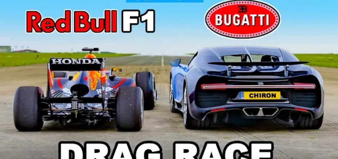Bugatti Chiron vs F1 Car