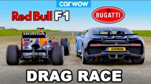 Bugatti Chiron vs F1 Car