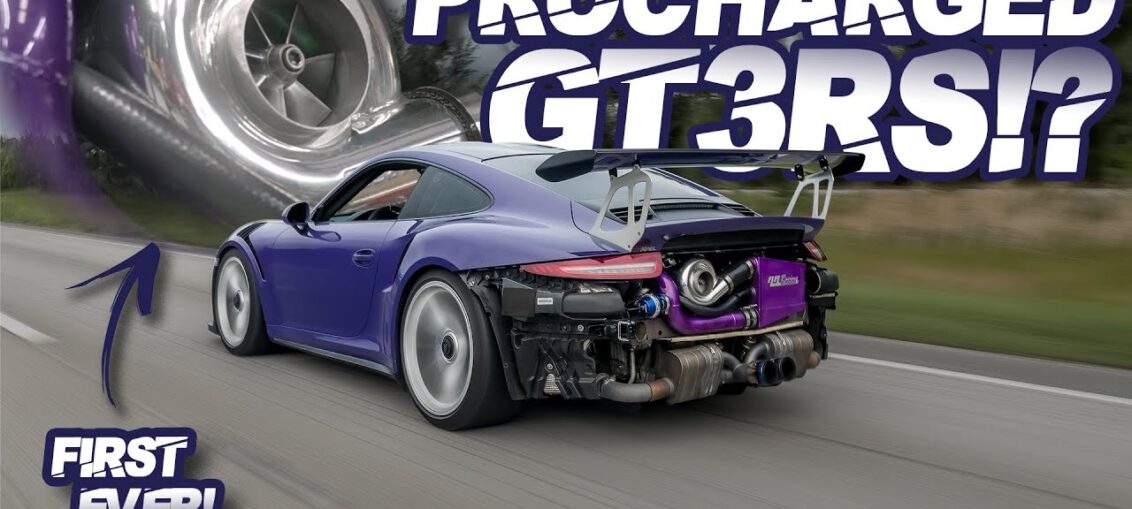 First Ever Procharged Porsche GT3 RS SCREAMS to 9,000RPM! (BEST SOUNDING Porsche EVER?!)