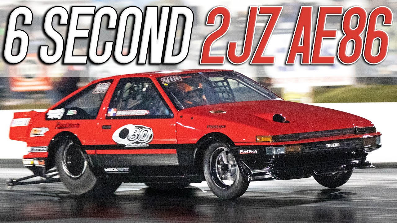 6 second Toyota AE86 DOMINATES at World Cup Finals Turbo and Stance