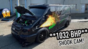 DMODEEJAY *SHOOK CAM* 1034 BHP FORD TRANSIT RS VAN