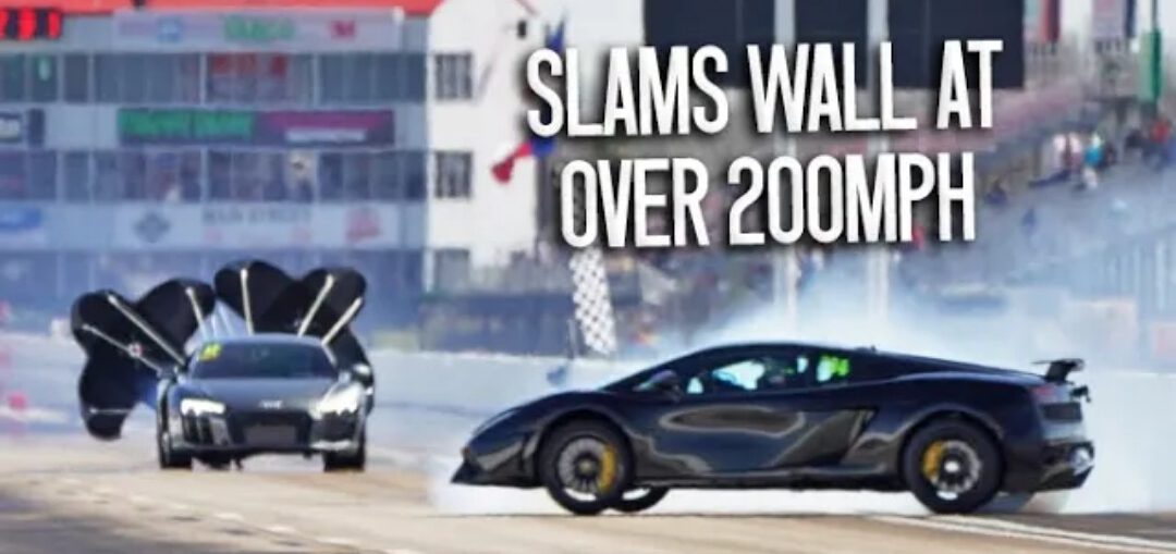 WRECKS 2500hp Lambo on his Birthday!