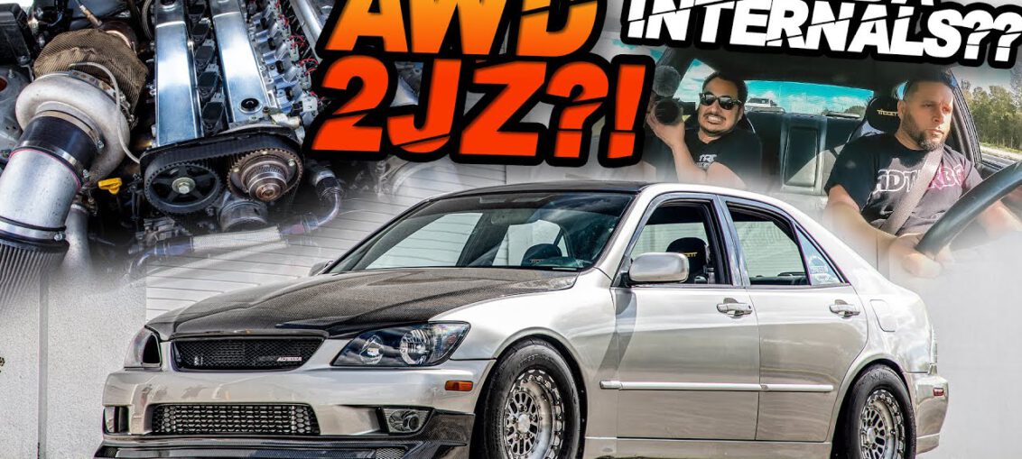 AWD 2JZ IS300 with HONDA INTERNALS