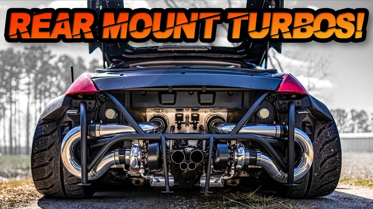 Rear Turbo Widebody 350Z He Made his Own Widebody! (Backyard Build)