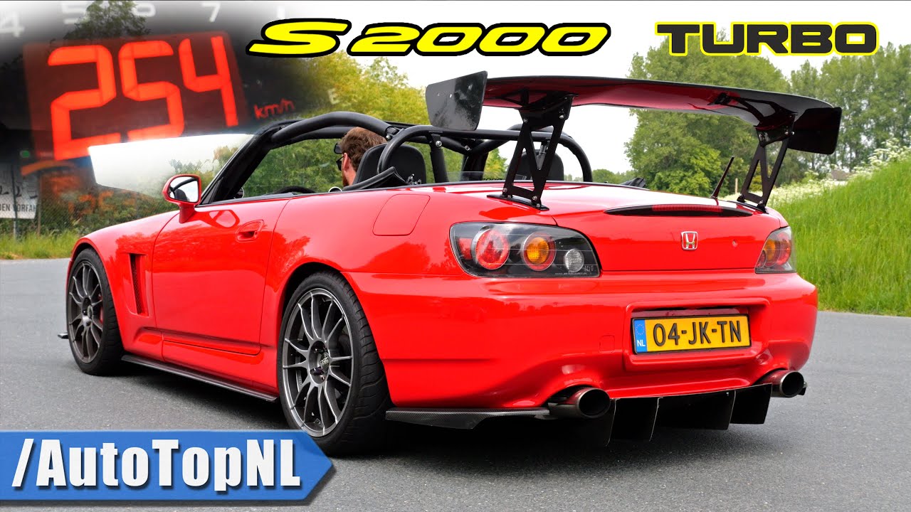 600HP HONDA S2000 VTEC TURBO on AUTOBAHN [NO SPEED LIMIT]