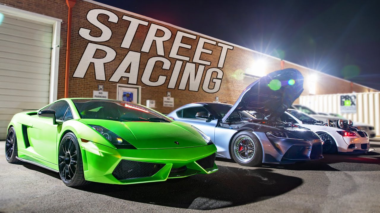 7001500HP Street Racing! Lambos, Bikes and MORE Roll Racing