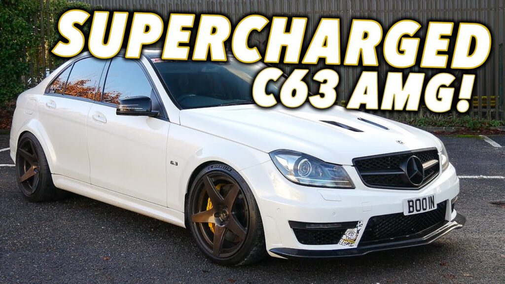 supercharged C63 AMG Turbo and Stance