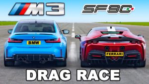 Can you beat a Ferrari in an BMW M3