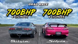 700HP NISSAN S14 vs 700HP NISSAN SILVIA S15