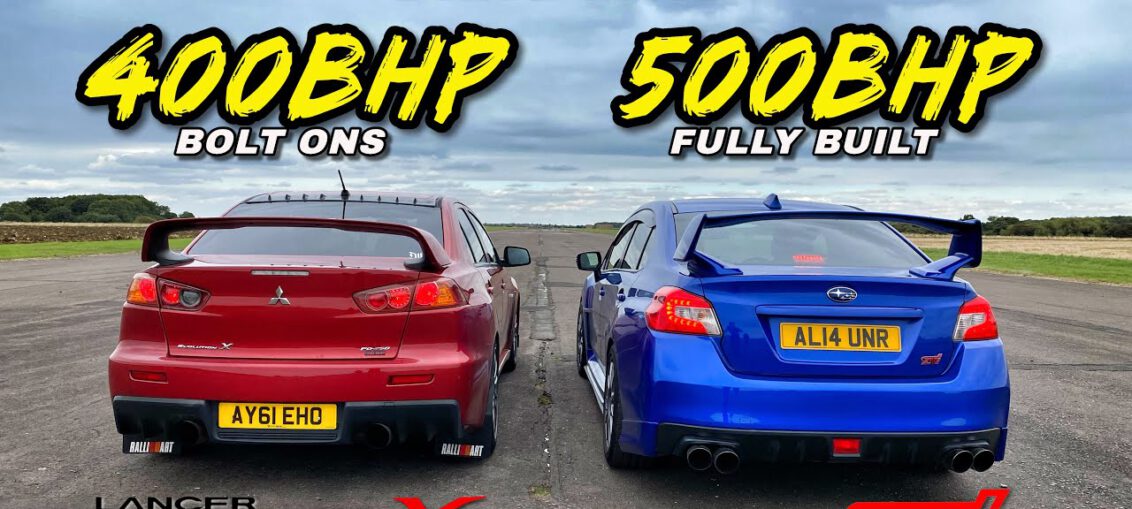 FULLY BUILT WRX STI BOLT ONS EVO X