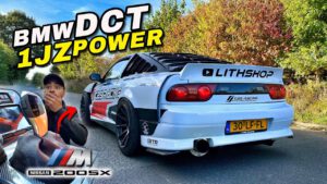 BMW M4 DUAL CLUTCH 1JZ POWERED Nissan S13