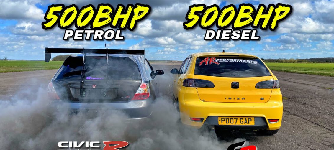 civic type r vs ibiza tdi pd130