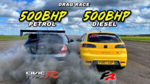 civic type r vs ibiza tdi pd130