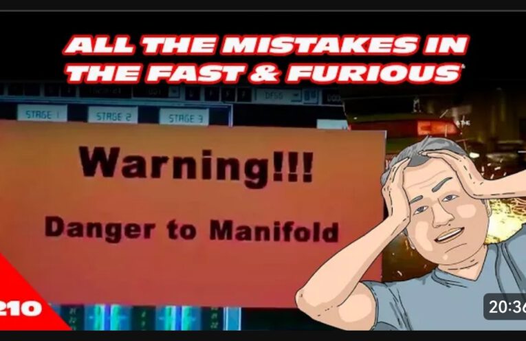 mistakes fast furious