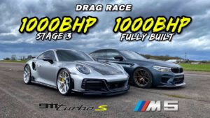 porsche turbo s vs bmw m5