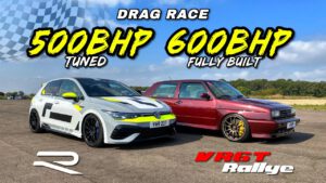 MK2 G60 RALLYE vs 500BHP MK8 GOLF R