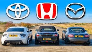 Honda S2000 vs Supercharged GT86