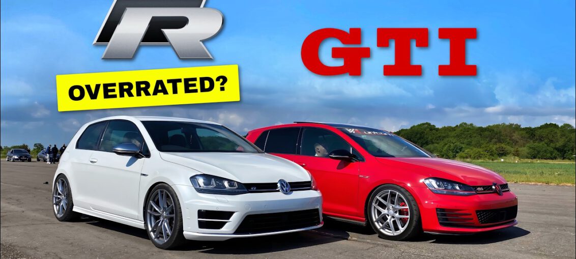 Tuned Golf R vs Tunes Golf GTI