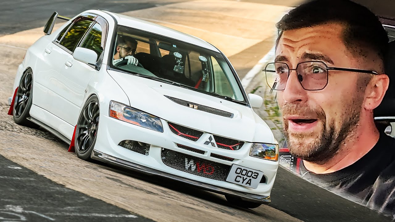 Lancer Evo From Hell Spitting Flames Nürburgring Turbo And Stance