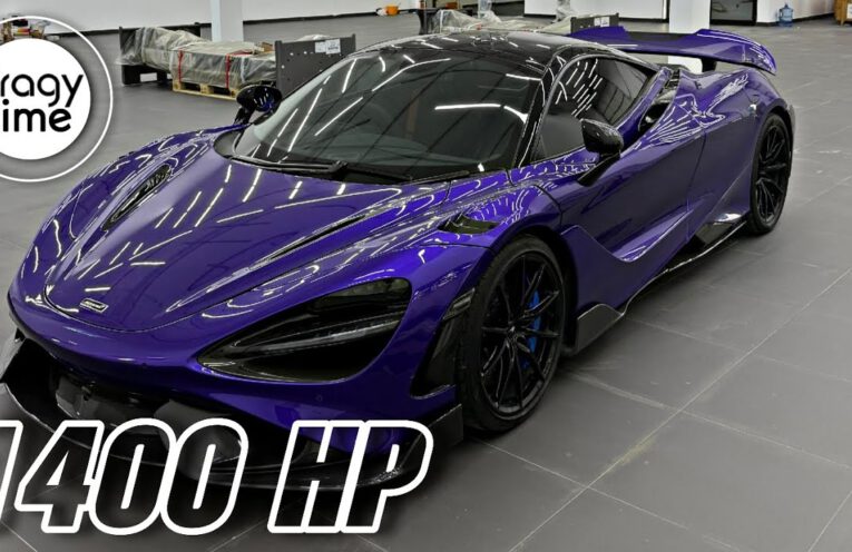 McLaren 765LT Stage 4 showcasing extreme power and straight-line speed