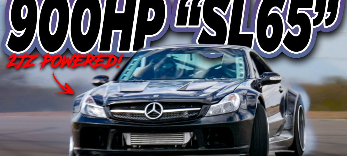 900HP 2JZ-Swapped Mercedes SL Drift Car