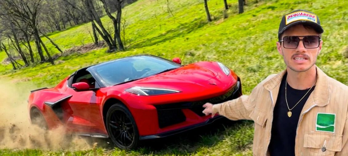 Chevrolet Corvette C8 Z06 being tested and abused shortly after purchase