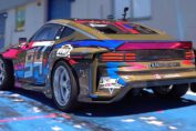 1000+whp supercharged LS V8 swapped Nissan 400Z drift car sliding at Drift Masters Vallelunga circuit 2026