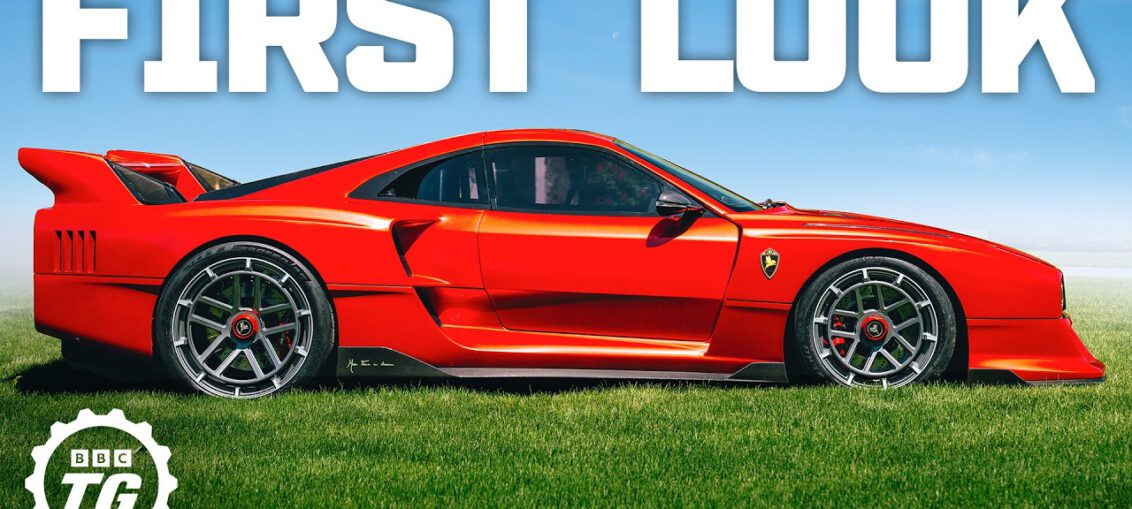 Kimera K39 hypercar featuring a 1000hp Koenigsegg V8 engine, carbon fibre bodywork and Ferrari F40-inspired design showcased in 4K detail.