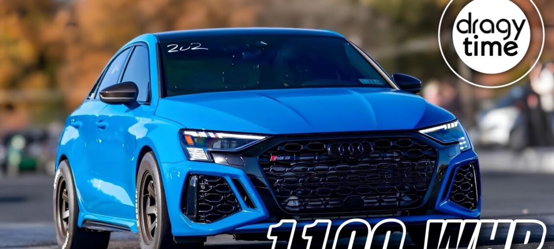 1100WHP Audi RS3 8Y Quattro IMS 1250R big turbo acceleration build