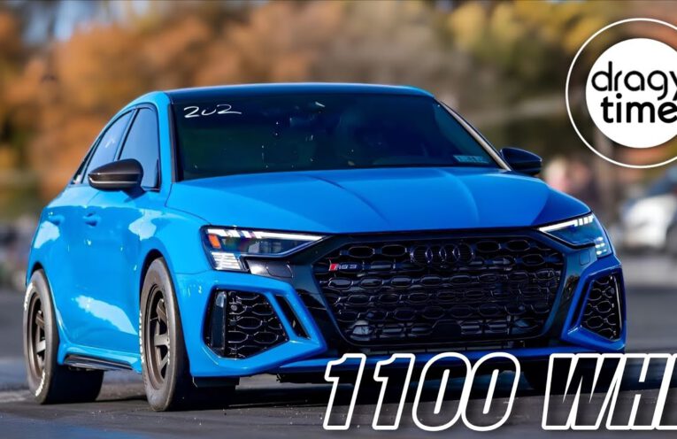 1100WHP Audi RS3 8Y Quattro IMS 1250R big turbo acceleration build
