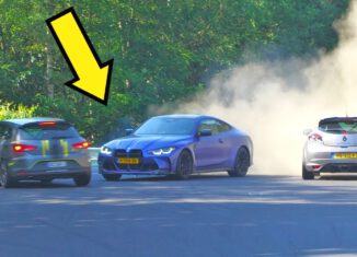 Multiple drivers experience near crashes and mistakes during a hot Nürburgring Nordschleife tourist driving session.