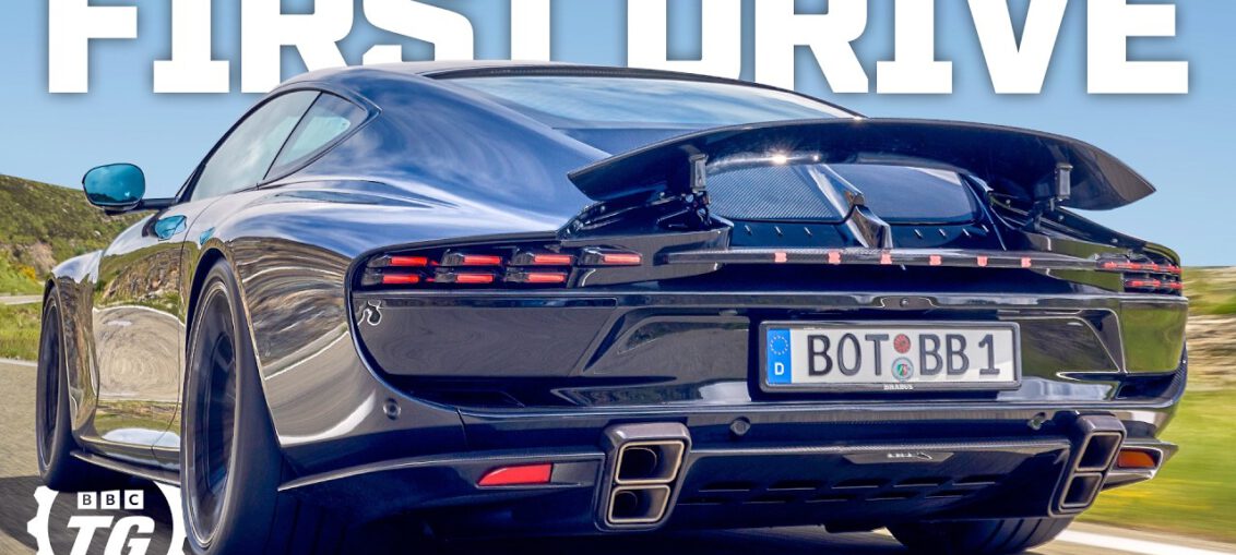 Brabus Bodo 1000hp twin-turbo V12 super GT based on the Aston Martin Vanquish.