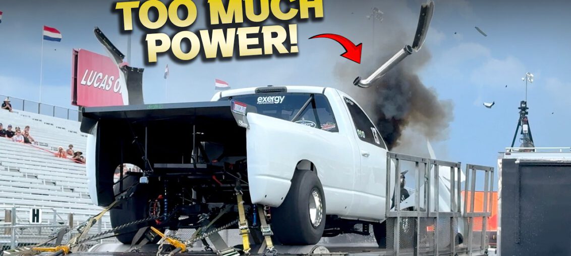 3825 HP Cummins diesel truck on the dyno during Ultimate Callout Challenge 2026